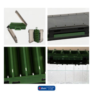 JOJO Double Side Tackle Box กล่อง ใส่เหยื่อปลอม แบบแยกช่อง 2 ฝั่ง มี 2สีให้เลือก จำนวน 1 ใบ - Image 5