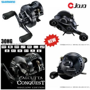 Shimano Calcutta Conquest 30HG SHALLOW EDITION 30HG / 31HG (CQ30HG / CQ31HG) รอกเบท ทรงกลมระดับพรีเมียม - Image 4
